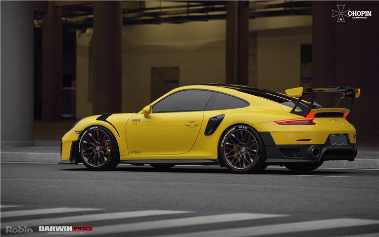 2012 - 2019 Porsche 911 991.1/991.2 Carrera/S GT2RS Style Carbon Fiber Quarter Panel Side Scoops